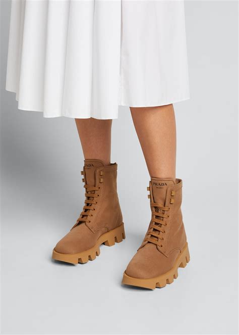 dupe prada boots|prada lug sole combat boots.